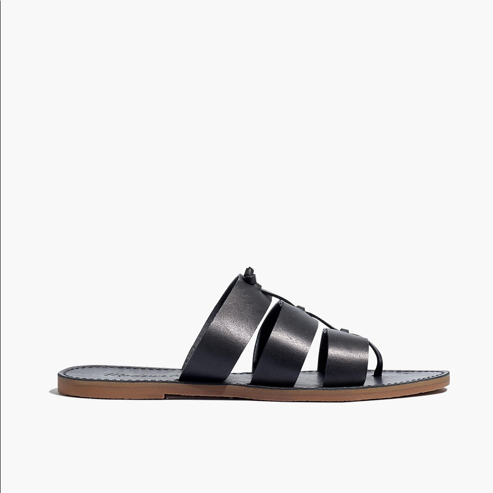 Madewell The Boardwalk Knot Slide Sandal